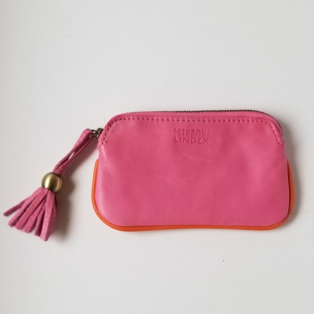 Missoni x Lindex pouch case leather